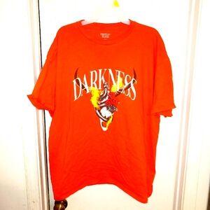 Orange Darkness Graphic Tee
